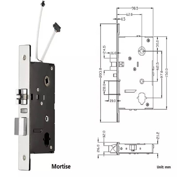 Khóa khách sạn 618E-Y