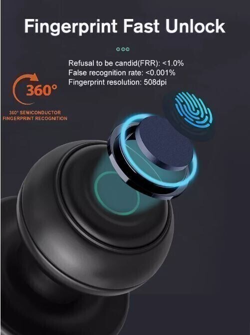 Khóa vân tay 409 Bluetooth Tuya