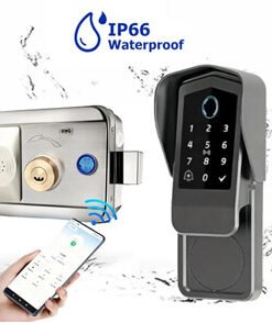 Khóa cửa sắt Tuya app