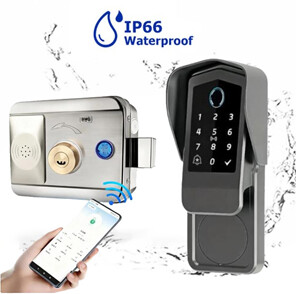 Khóa cửa sắt Tuya app